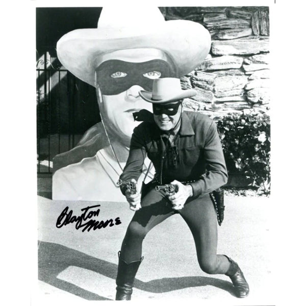 Clayton Moore Autographed 8X10 Photo