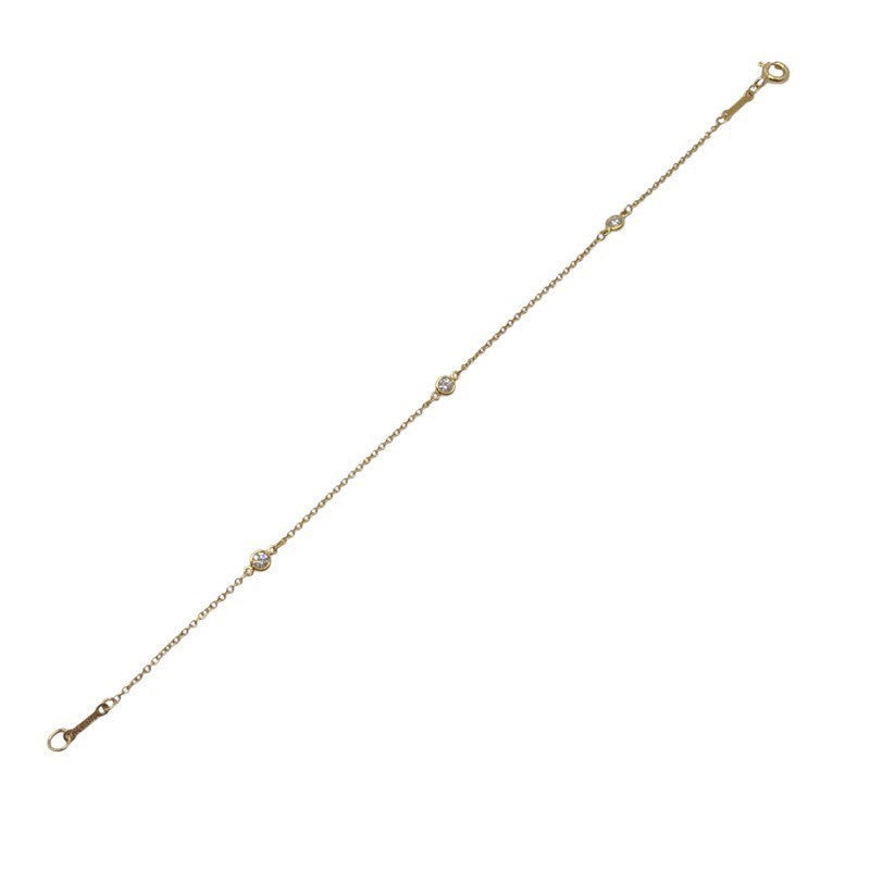 Tiffany & Co. Byzantine 3P Bracelet K18 Gold