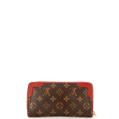 Louis Vuitton Retiro Zippy Wallet Monogram Canvas