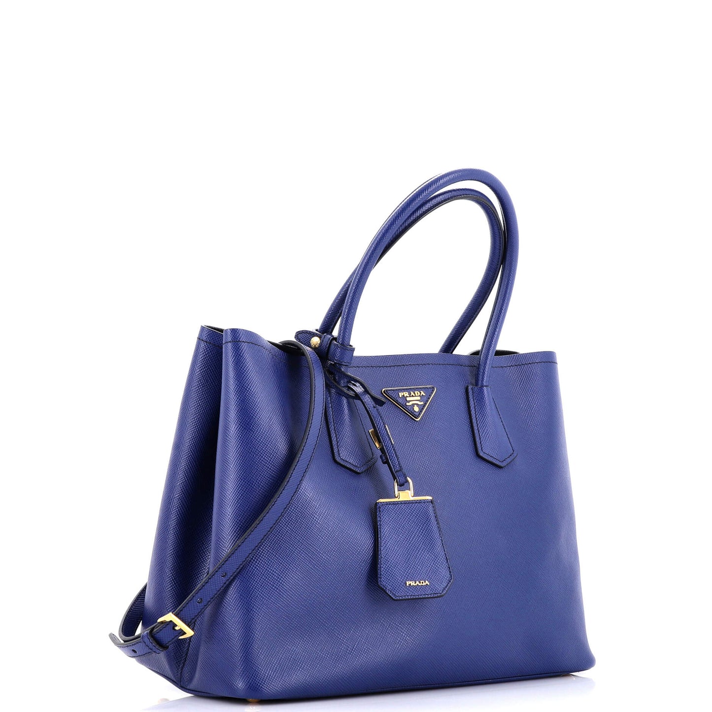 Prada Cuir Double Tote Saffiano Leather Large