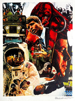 Robert Rauschenberg Lithograph Coa Signed Op Numbered In Pencil Crayon 180