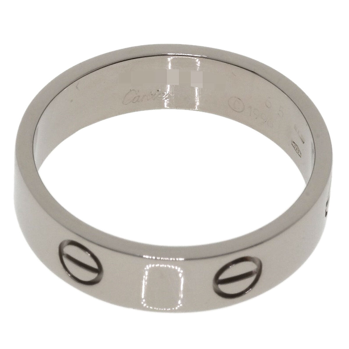 Cartier   Ring Love Ring K18 White Gold