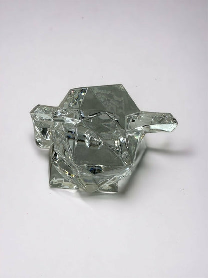 Medicom Be@Rbrick Baccarat Fragment Design Polygon Crystal Glass Figurine