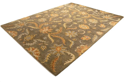 8X11 Ft Hand-Tufted Modern Oriental Rug Large
