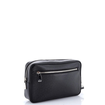 Louis Vuitton Kasai Clutch Taiga Leather