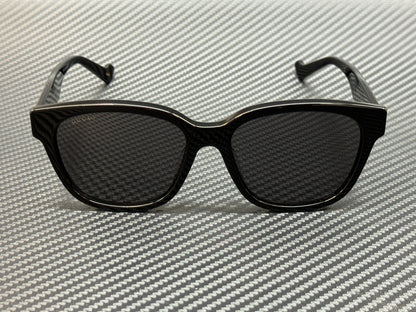 Gucci Gg1430Sk 001 Black Grey Men'S Large 57 Mm