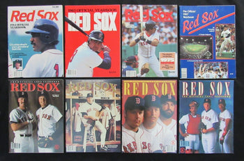 Lot Of (23) 1974-2002 Boston Red Sox Official