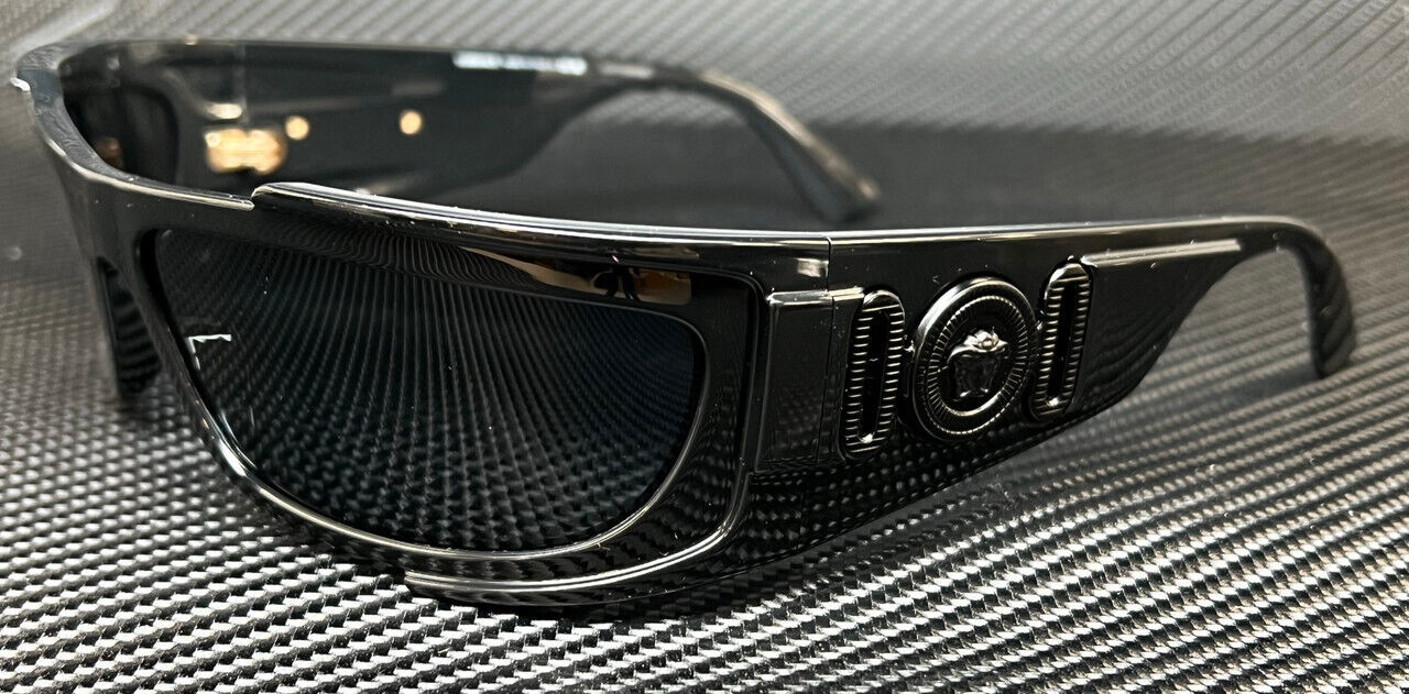 VERSACE VE4446 GB1 87 Black Grey Men's 67 mm