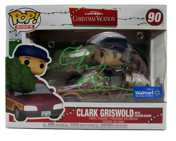 Chevy Chase Autographed Funko Pop #90 Clark