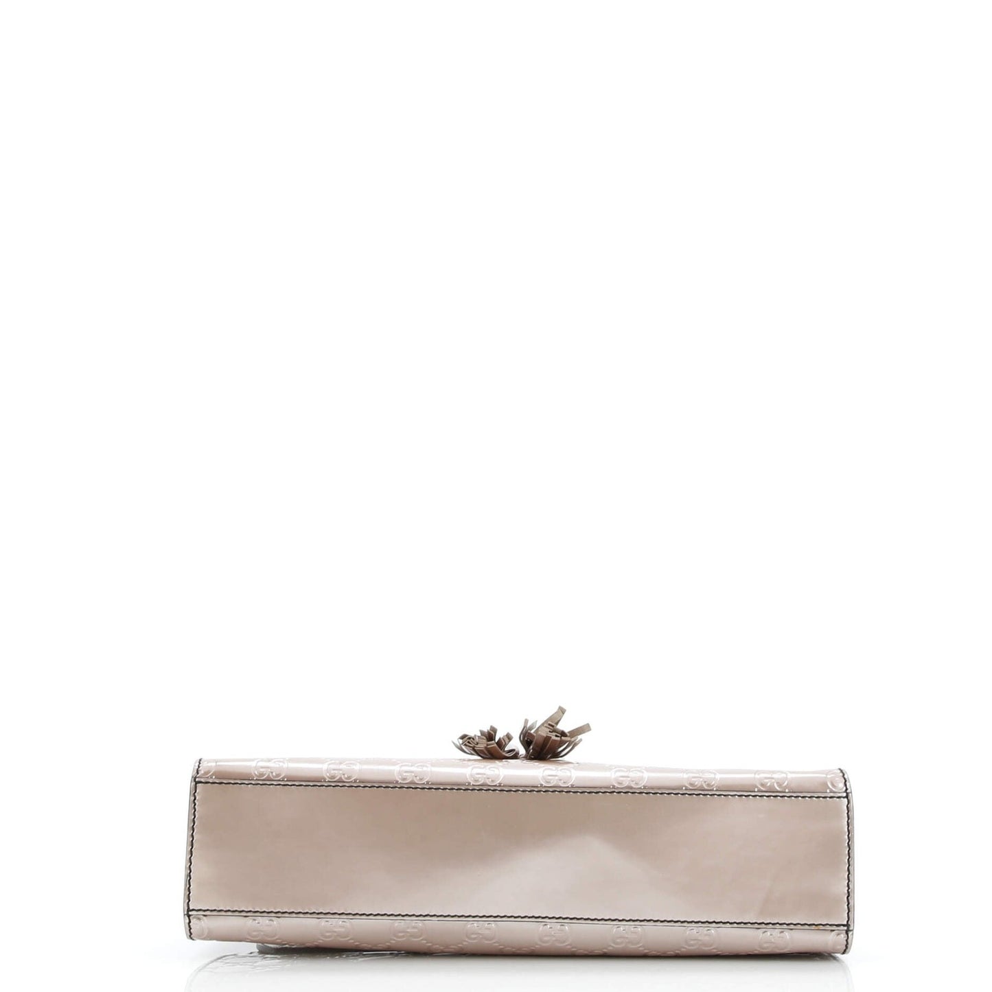 Gucci Emily Chain Flap Bag Guccissima Patent Medium