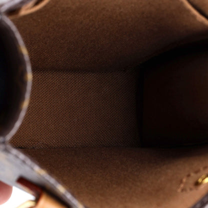 Louis Vuitton Petit Sac Plat Bag Monogram Canvas