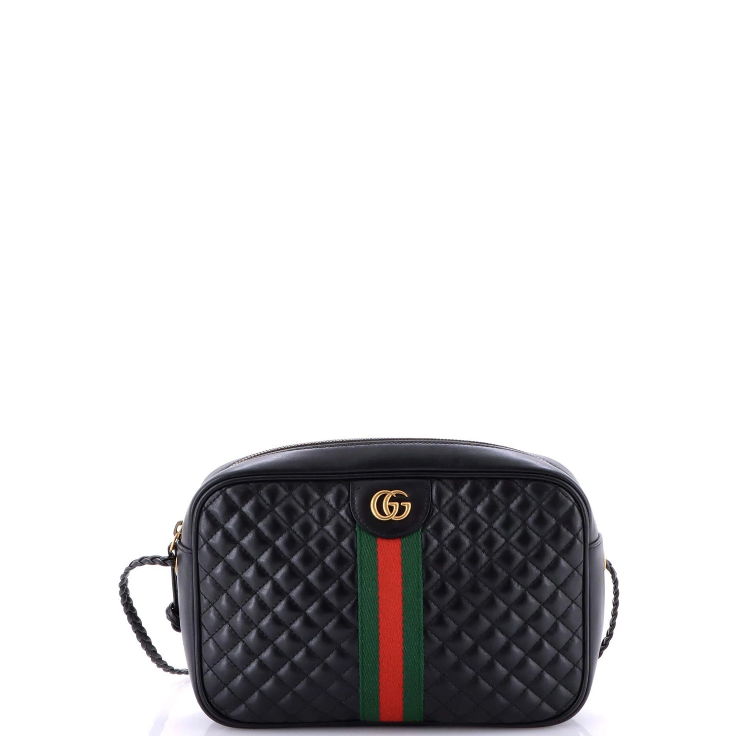 Gucci Trapuntata Camera Bag Quilted Leather Small