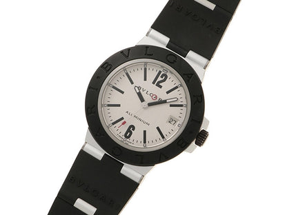 Bvlgari Aluminum Al38Ta Silver Color Automatic
