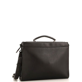Fendi Monster Peekaboo Iconic Fit Bag Calfskin Large