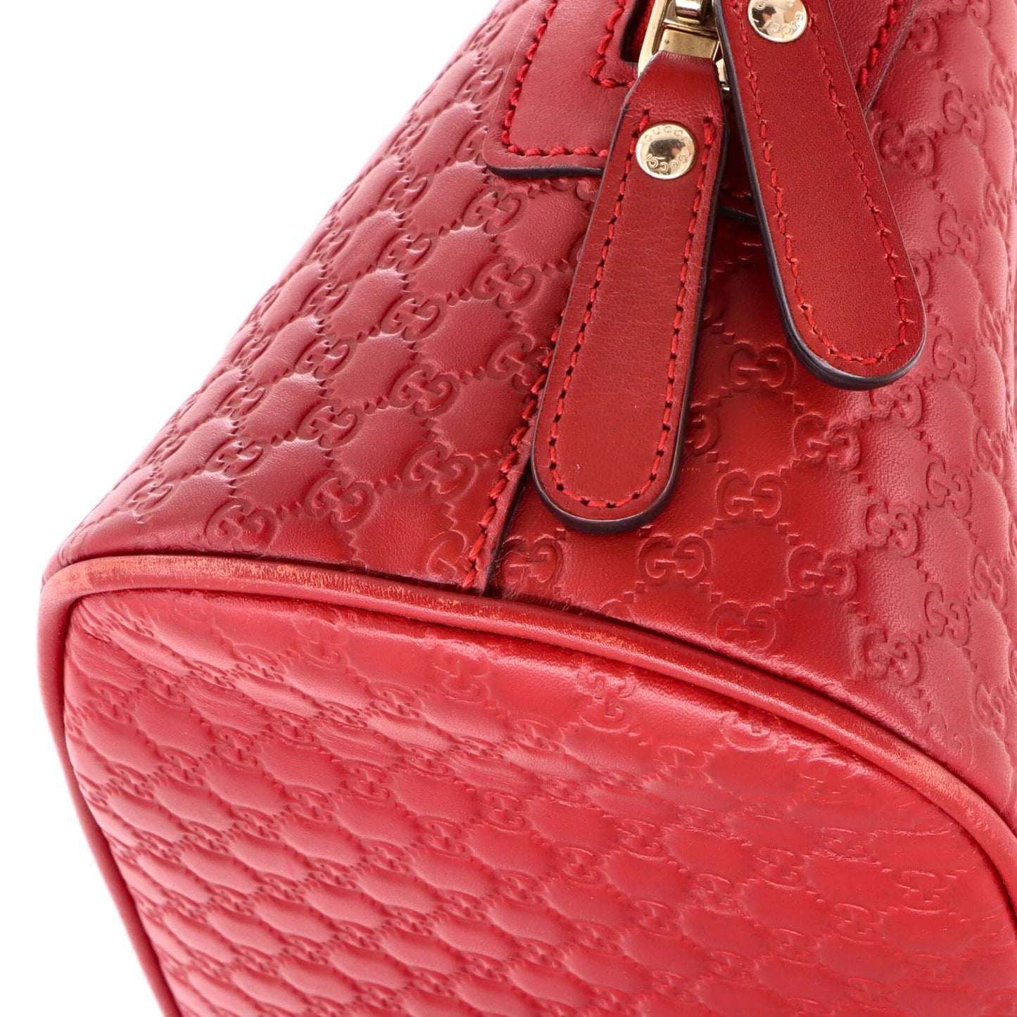 Gucci Convertible Dome Satchel Microguccissima Leather Mini