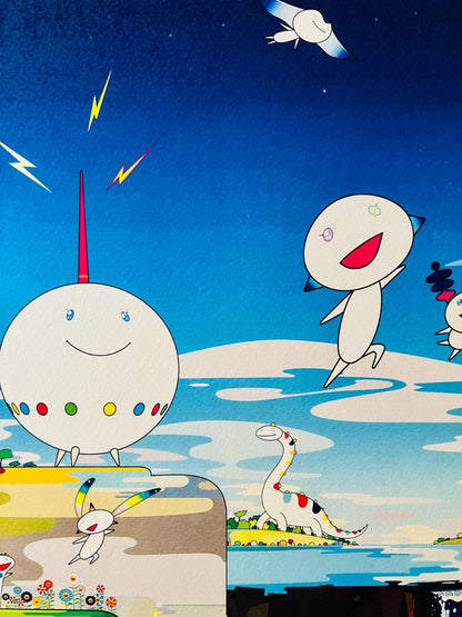 Takashi Murakami Lithograph Mori Art Museum: Coa Numbered Limited