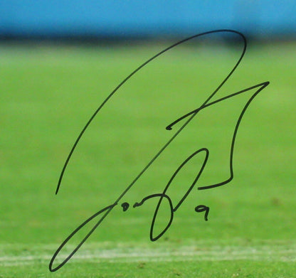 Joe Burrow Autographed 16X20 Photo Bengals Framed Fanatics 181158