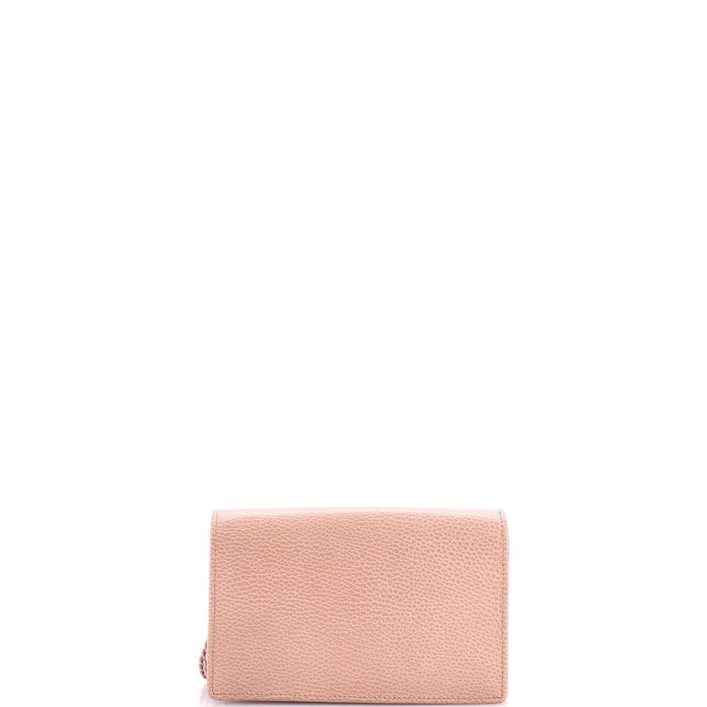 Gucci Petite Gg Marmont Chain Wallet Leather Mini