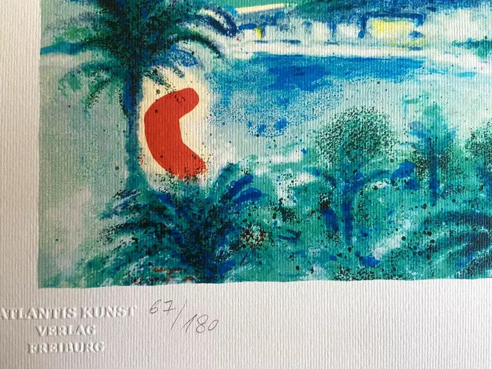 Marc Chagall Lithograph Coa Hand Numbered Signed Collectible