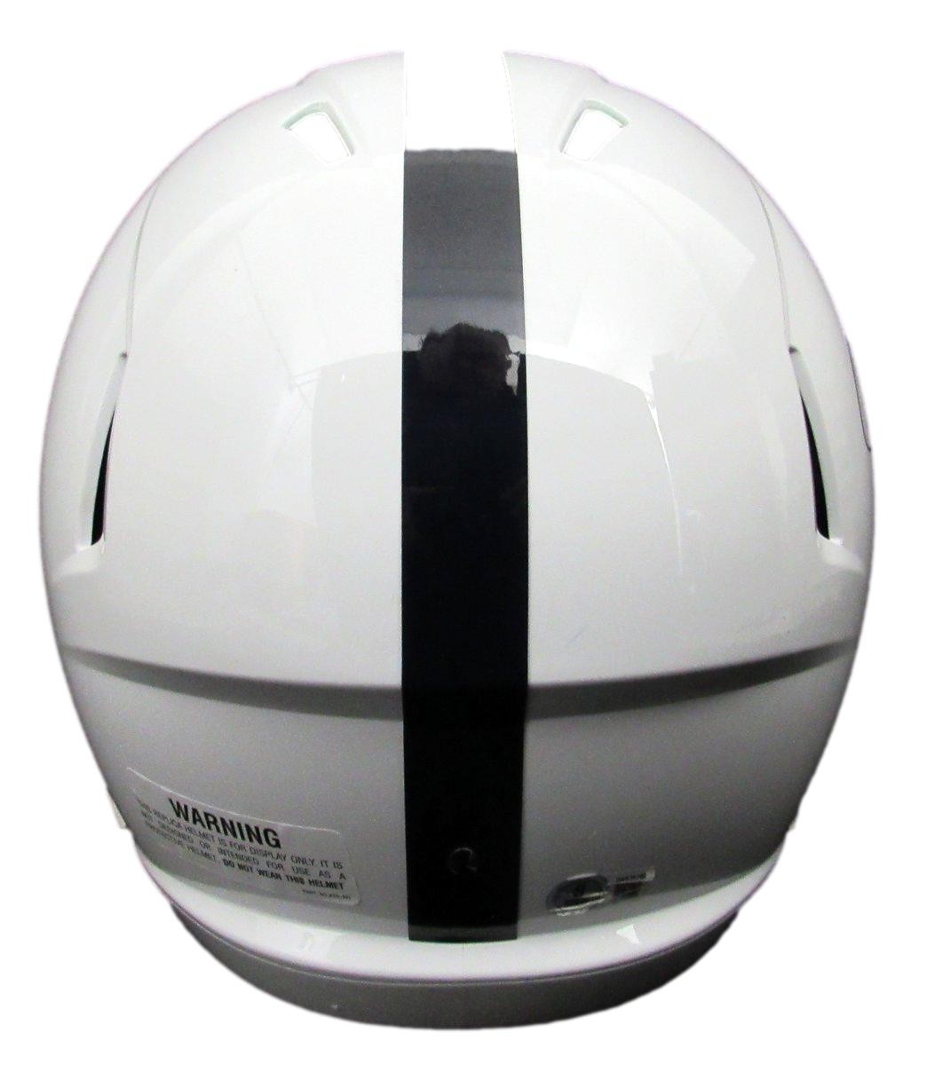 Saquon Barkley Signed/Auto Psu White Full Size Replica Helmet Beckett 192650