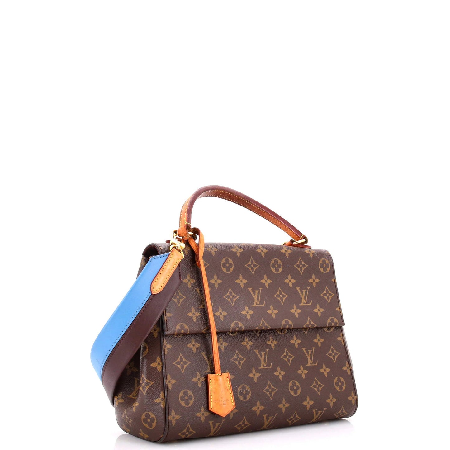 MM Louis Vuitton Cluny Top Handle Bag Monogram Canvas