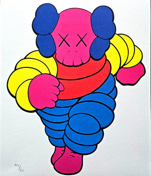 Kaws Lithograph Coa Limited Edition Certified Mori Museum 200Ex