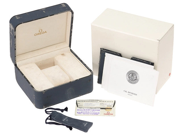 Omega Seamaster Jacques Mayol 1997 Le Ed. Of 1000 Pcs 2580.80 Blue Quartz