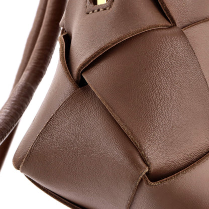 Bottega Veneta Cassette Camera Crossbody Bag Maxi Intrecciato Leather Small