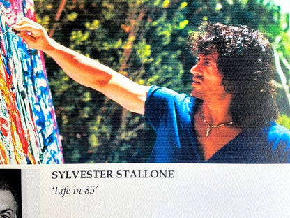Sylvester Stallone 'Life In 85' Lithograph 200Ex. (Johnny Depp Jim Carrey)