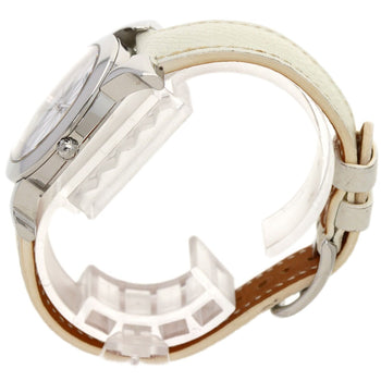 Leather HERMES H watch Rondo Watches HR1.510 Stainless Steel/