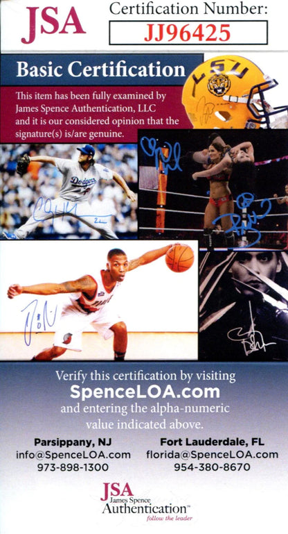 Ray "Boom Boom" Mancini Autographed 8X10 Photo (Jsa)