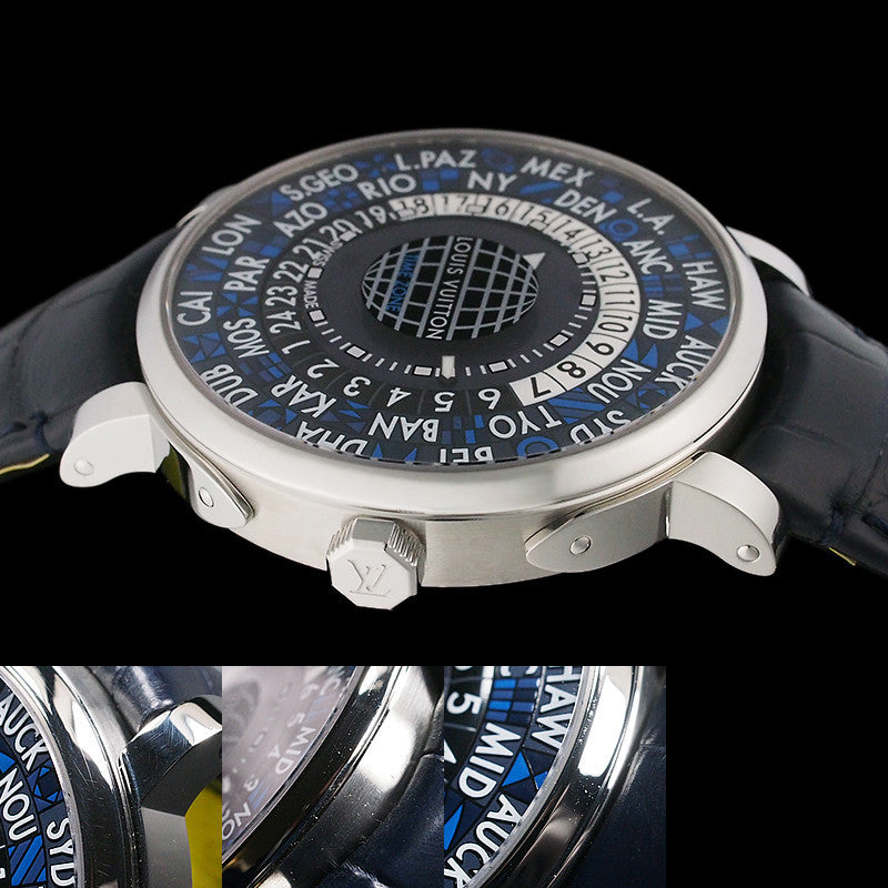 Louis Vuitton Escal Time Zone Watch Men