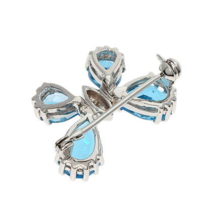 Ponte Vecchio   Brooch Butterfly Diamond Blue