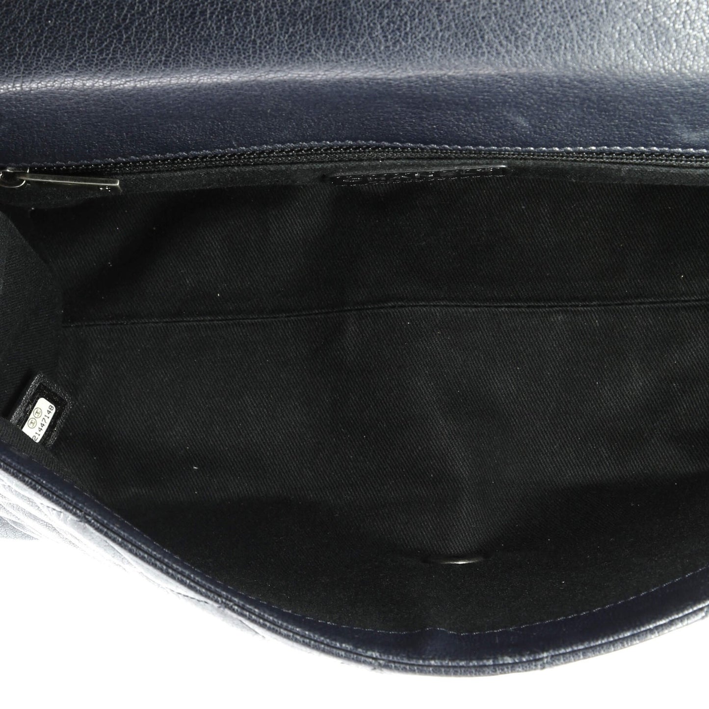 Chanel City Rock Flap Bag Quilted Goatskin Large