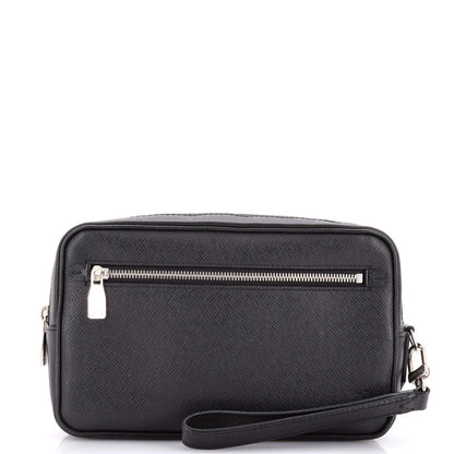 Louis Vuitton Kasai Clutch Taiga Leather