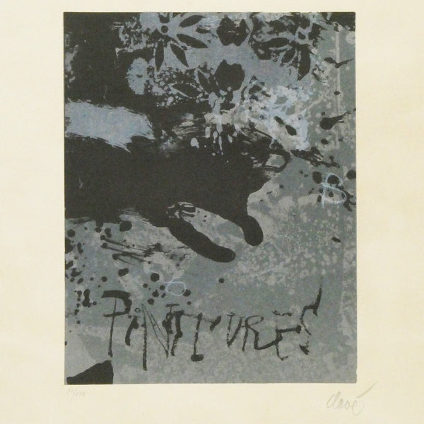 Antoni Clave "Pintures" Signed Limited Edition