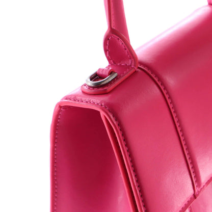 Balenciaga Hourglass Top Handle Bag Leather Xs
