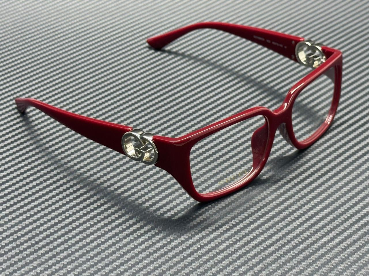 GUCCI GG1694OA 003 Burgundy Women's 55 mm Eyeglasses