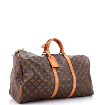 Louis Vuitton Keepall Bag Monogram Canvas 55