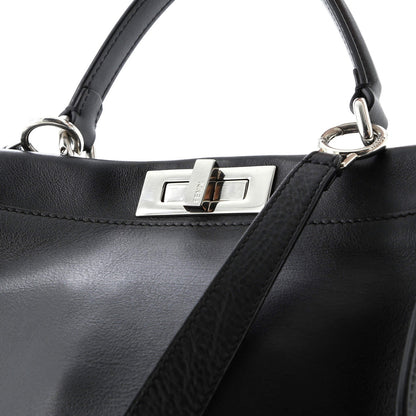 Fendi Monster Peekaboo Bag Calfskin And Python Regular