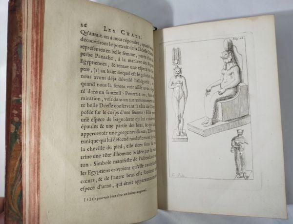 Les Chats  Moncrif  1727 First Edition  Worlds First Book On Cats  Complete