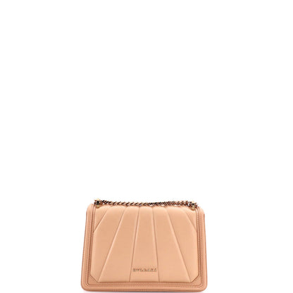 Bvlgari Serpenti Forever Shoulder Bag Quilted Leather Small