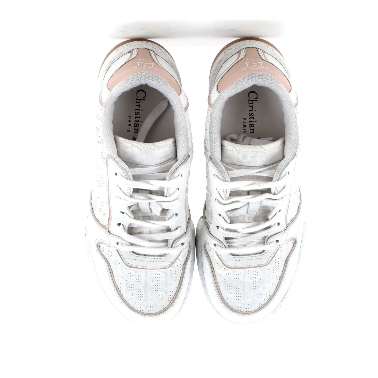 Christian Dior Men'S B27 Low-Top Sneakers Leather With Oblique Galaxy Leather