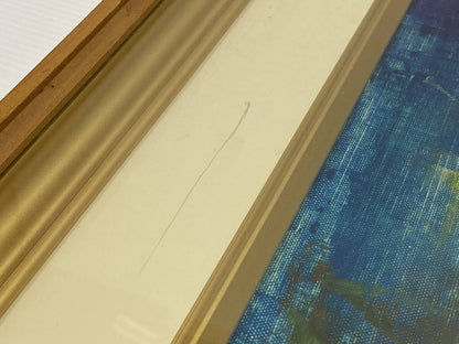 Bernhard Gagel Poppies Original Oil Painting F10 W/ Framed Signed Germany