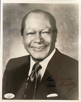 Tom Bradley Autographed 8X10 Photo (Jsa)