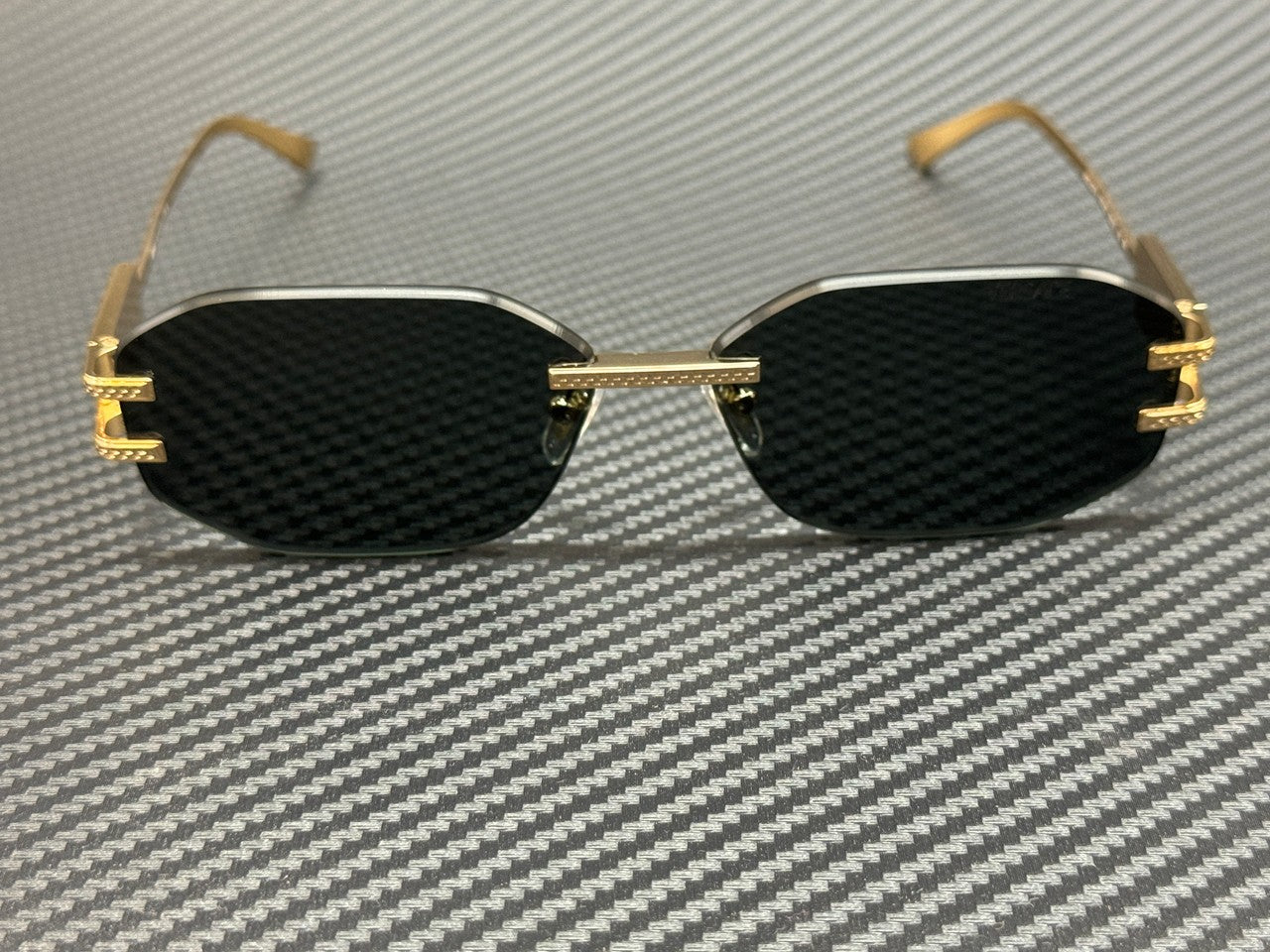Gold Grey Sunglasses Women's 58 mm Versace Ve2274 100287