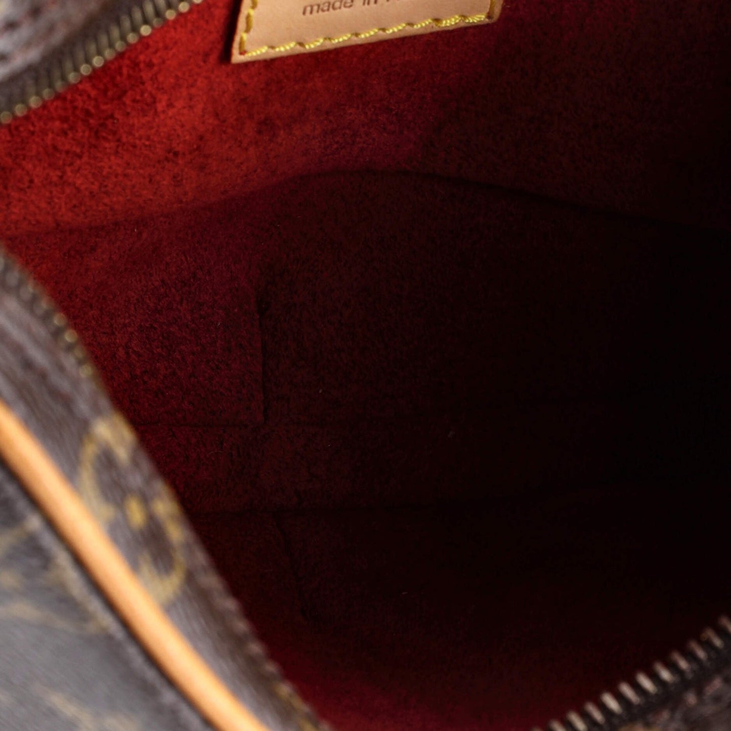 Louis Vuitton Croissant Handbag Monogram Canvas Pm