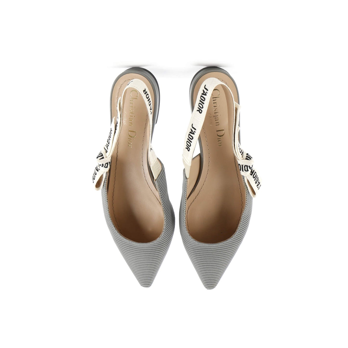 Christian Dior Women'S J'Adior Slingback Flats Cotton