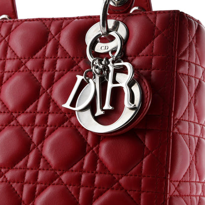 Christian Dior Lady Dior Bag Cannage Quilt Lambskin Medium