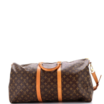 Louis Vuitton Keepall Bandouliere Bag Monogram Canvas 55